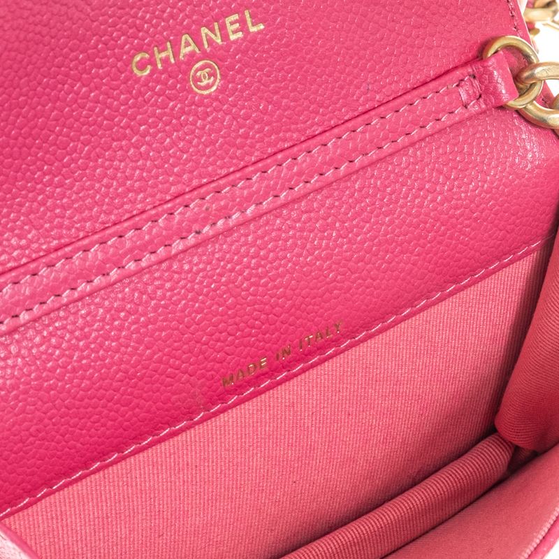 Bolsa-Chanel-Micro-Matelasse-Rosa