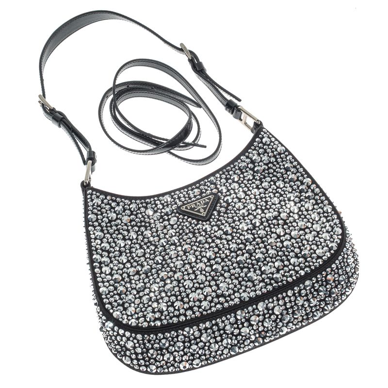 Bolsa-Prada-Cleo-em-Cetim-com-Cristais