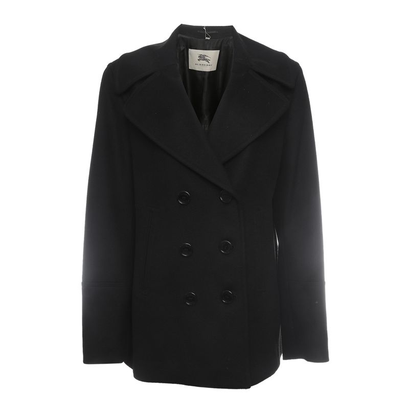 Casaco-Burberry-La-com-Botoes-Preto