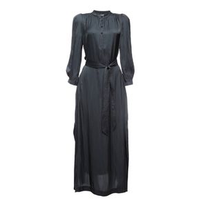 Vestido Zadig & Voltaire Acetinado Cinza