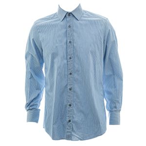 Camisa Gucci Listrada Azul