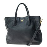 Bolsa-Prada-Tote-Couro-Daino-Preto