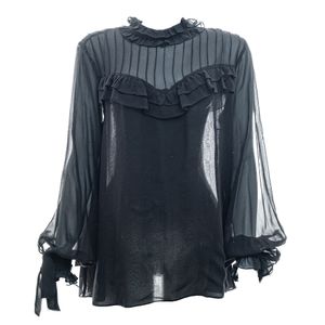Blusa Daslu Seda Preta
