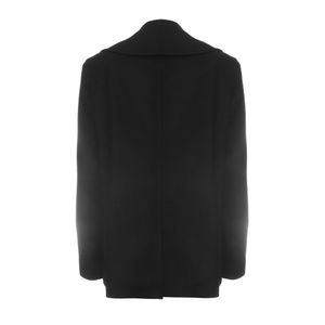 Casaco Burberry Lã com Botões Preto