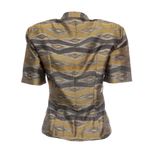 Casaqueto-Gucci-Vintage-Jacquard-Amarelo-