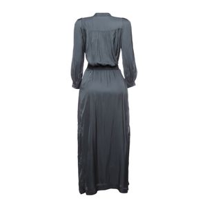 Vestido Zadig & Voltaire Acetinado Cinza