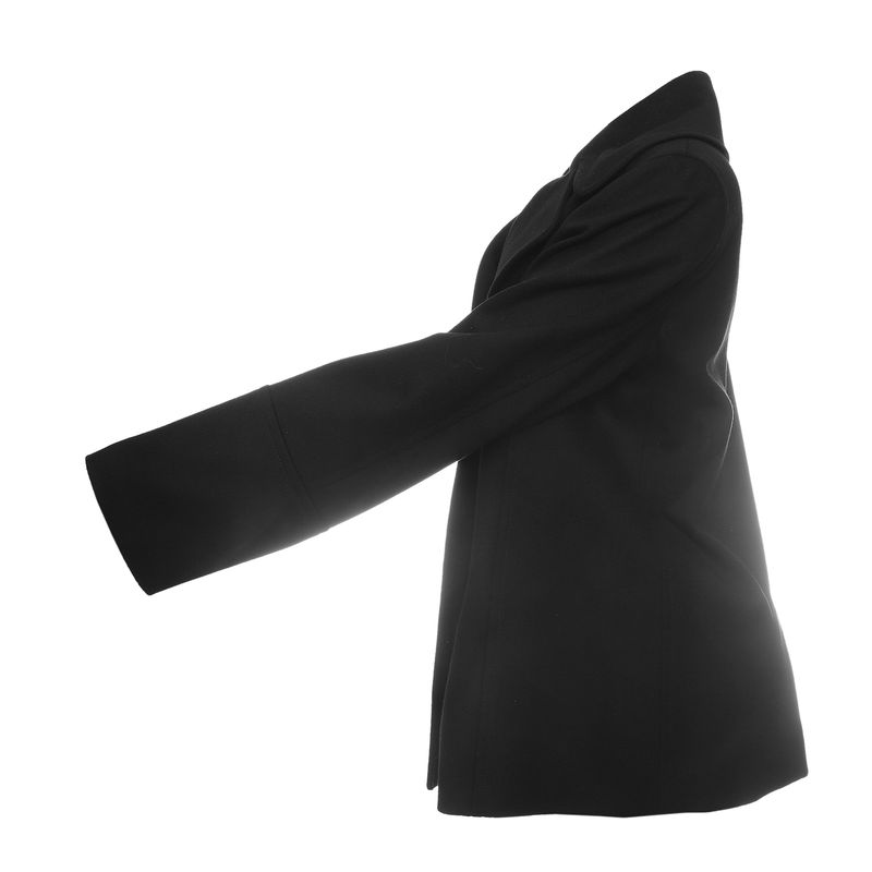 Casaco-Burberry-La-com-Botoes-Preto