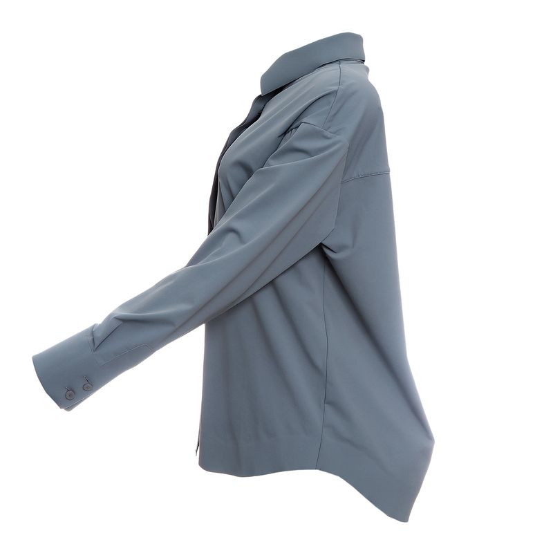 Camisa-Max-Mara-Azul