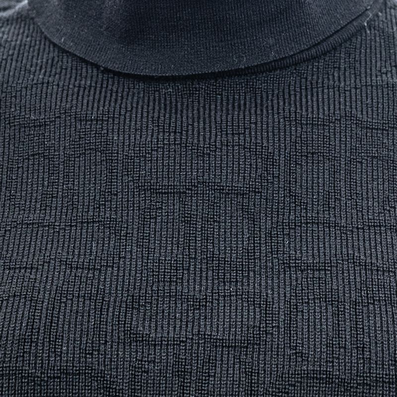 Blusa-Coach-Gola-Alta-Preta