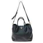 Bolsa-Prada-Tote-Couro-Daino-Preto