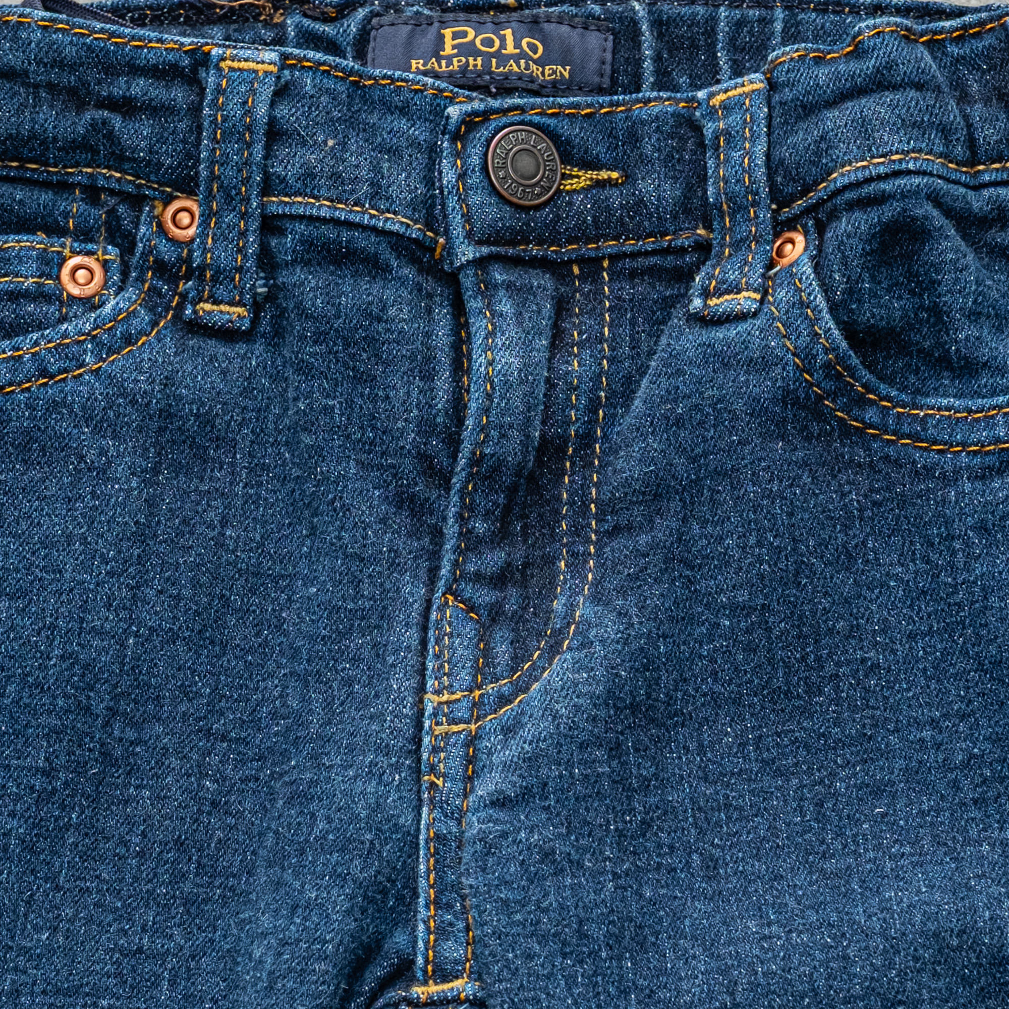 Calça Polo Ralph Lauren Jeans Azul | Brechó de luxo - Prettynew