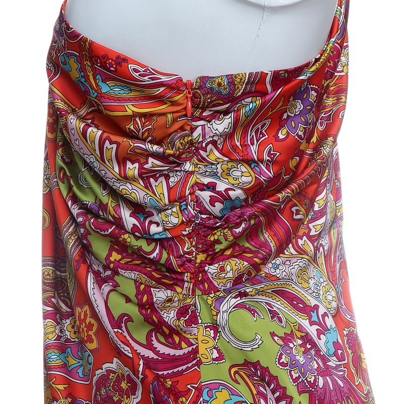Vestido-Ralph-Lauren-Estampado-Laranja