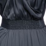 Vestido-Zadig---Voltaire-Acetinado-Cinza