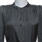 Vestido-Zadig---Voltaire-Acetinado-Cinza