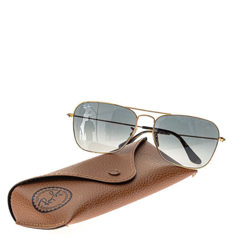 Oculos-Ray-Ban-Caravan-Dourado