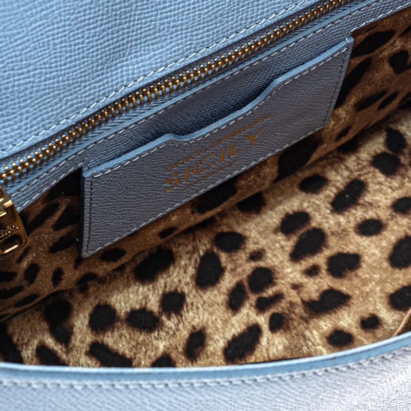 Bolsa-Dolce---Gabbana-Sicily-Couro-Azul-
