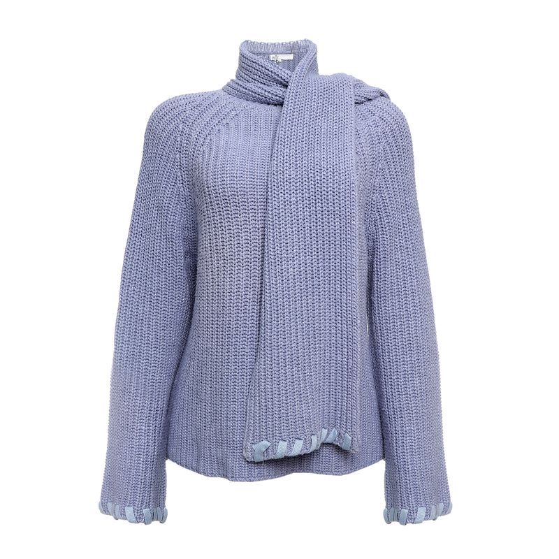 Trico-NK-com-Cachecol-Lilas