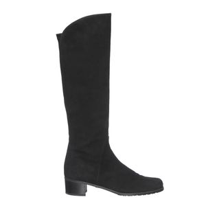 Bota Stuart Weitzman Camurça Preta