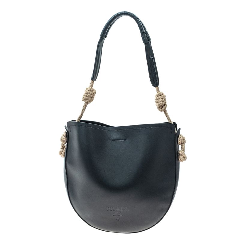 Bolsa-Prada-Vitello-Lux-Couro-Preta-
