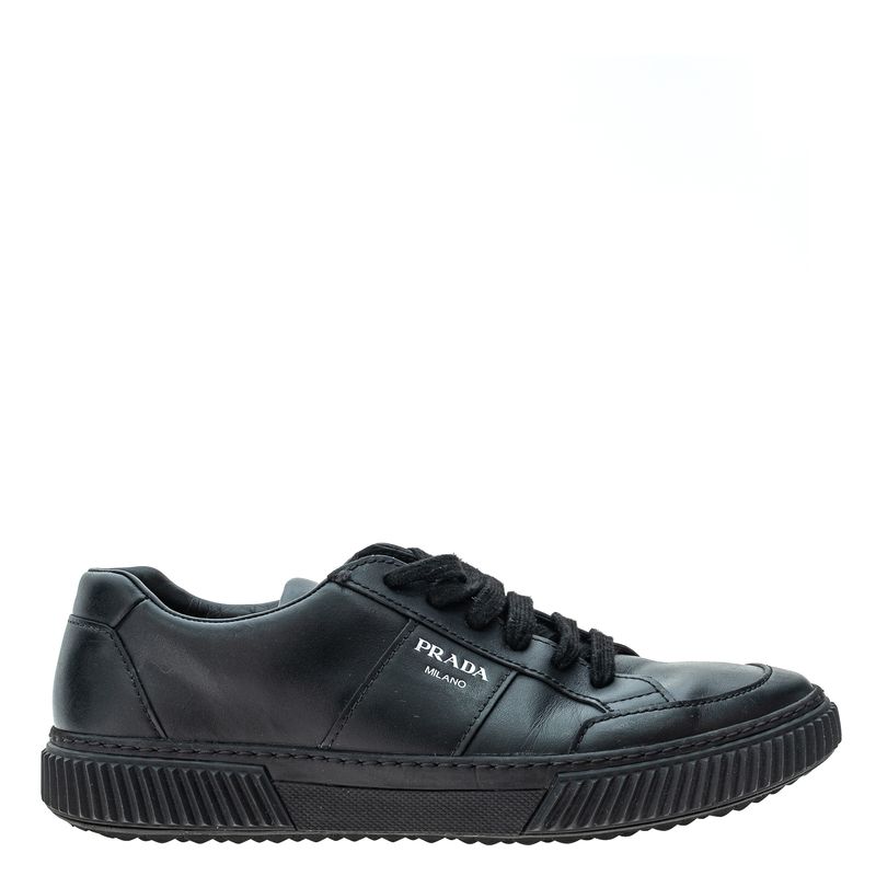 Tenis-Prada-Couro-Preto-