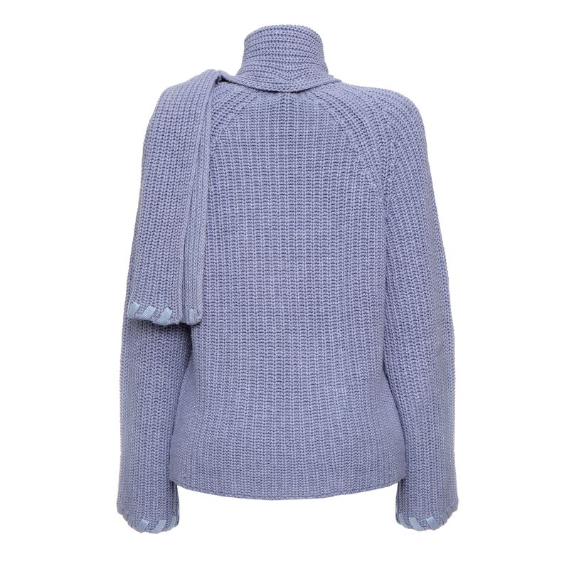 Trico-NK-com-Cachecol-Lilas