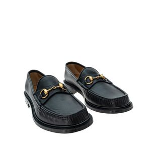 Mocassim Gucci Couro Preto