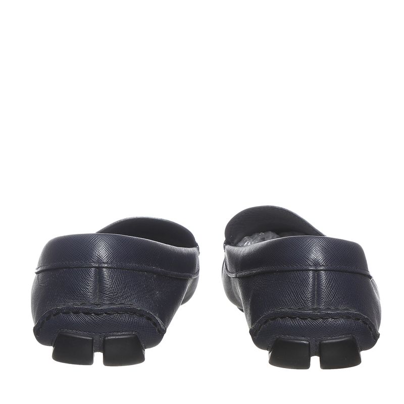 Mocassim-Prada-Couro-Azul-Marinho