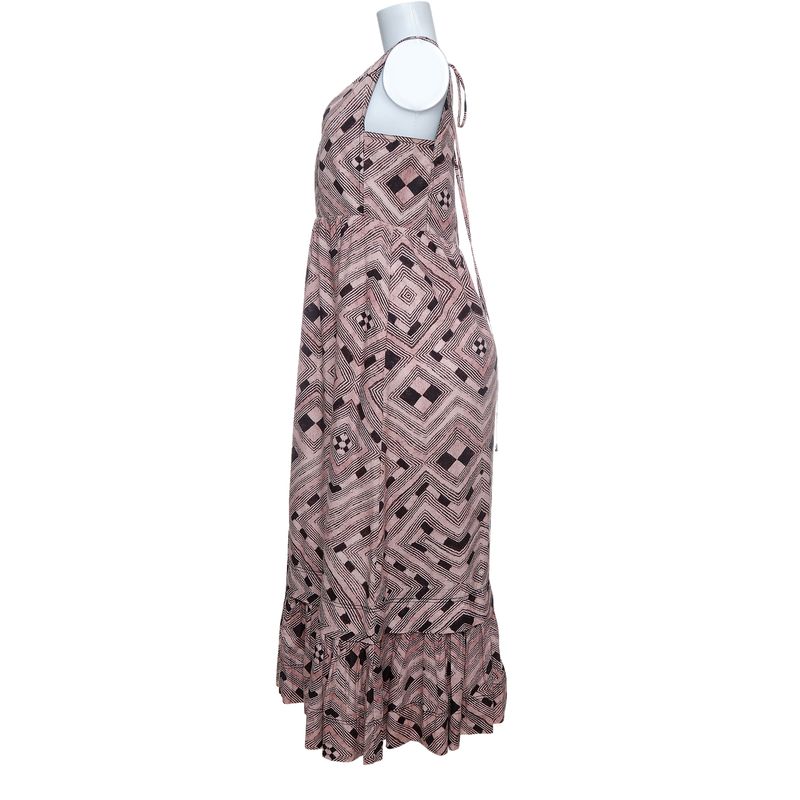 Vestido-Cache-Estampado-Rosa