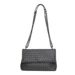 Bolsa-Bottega-Veneta-Olimpia-Intreciatto-Cinza