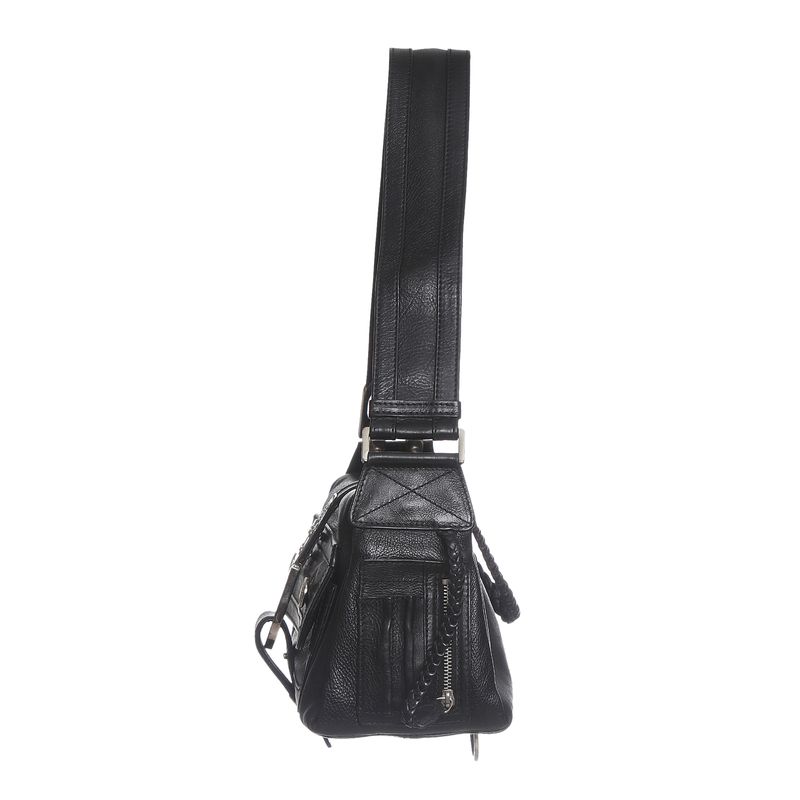 Bolsa-Christian-Dior-Couro-Preta