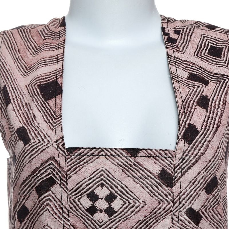 Vestido-Cache-Estampado-Rosa