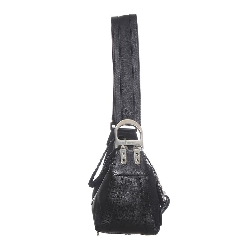 Bolsa-Christian-Dior-Couro-Preta