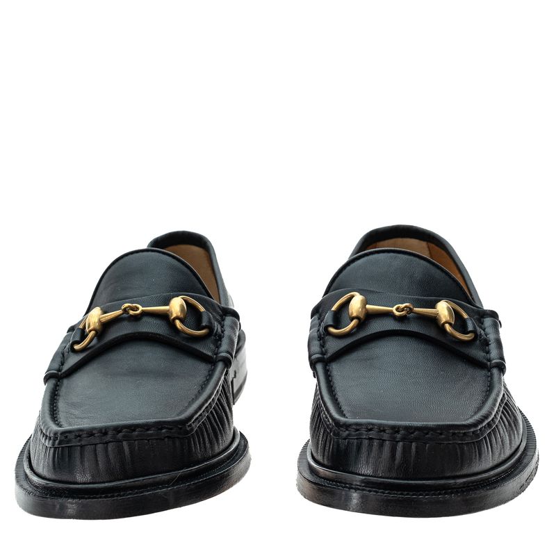 Mocassim-Gucci-Couro-Preto