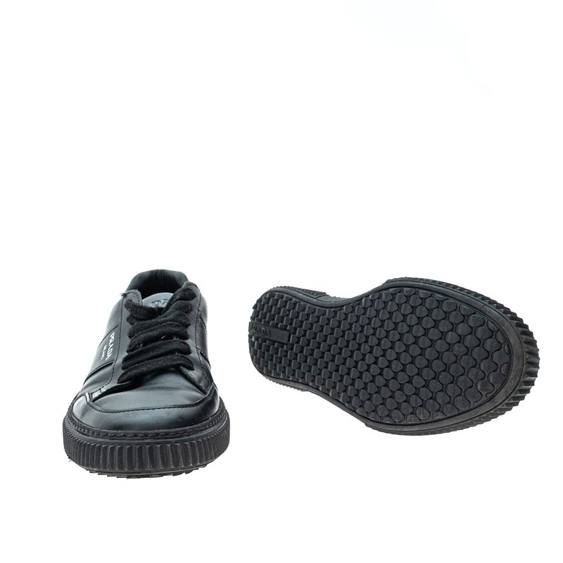 Tenis-Prada-Couro-Preto-