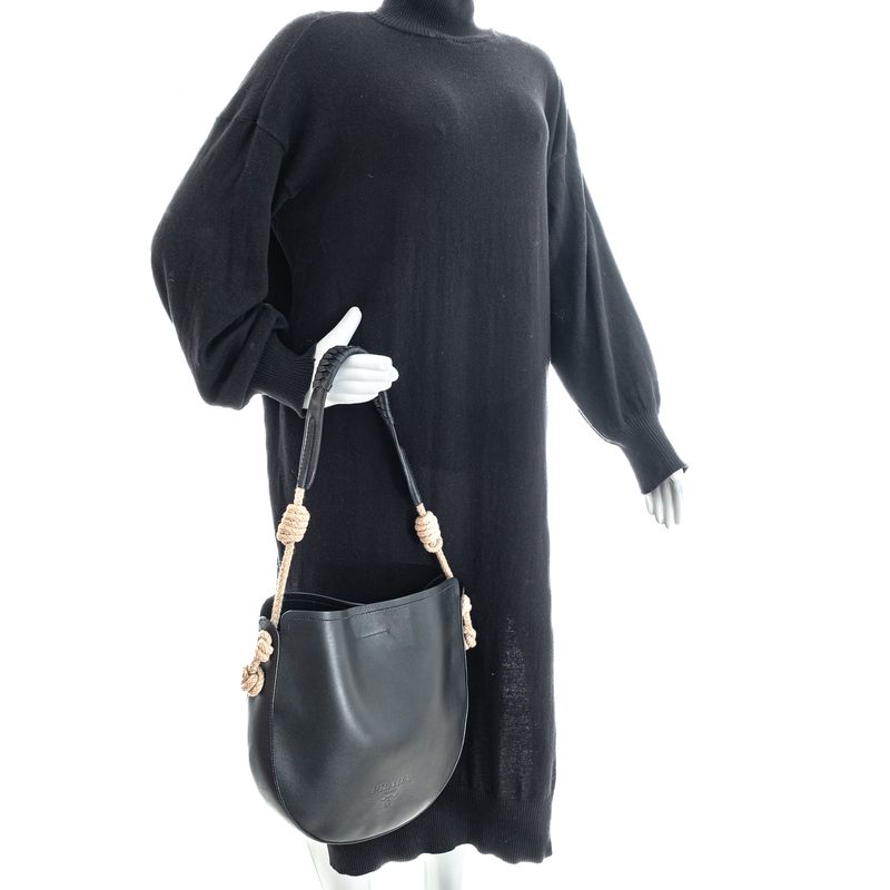 Bolsa-Prada-Vitello-Lux-Couro-Preta-