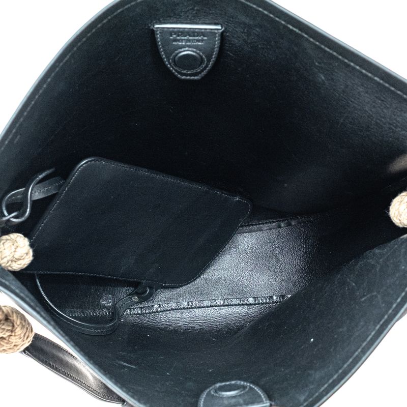 Bolsa-Prada-Vitello-Lux-Couro-Preta-
