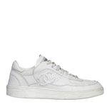 Tenis-Chanel-Logo-Couro-Branco