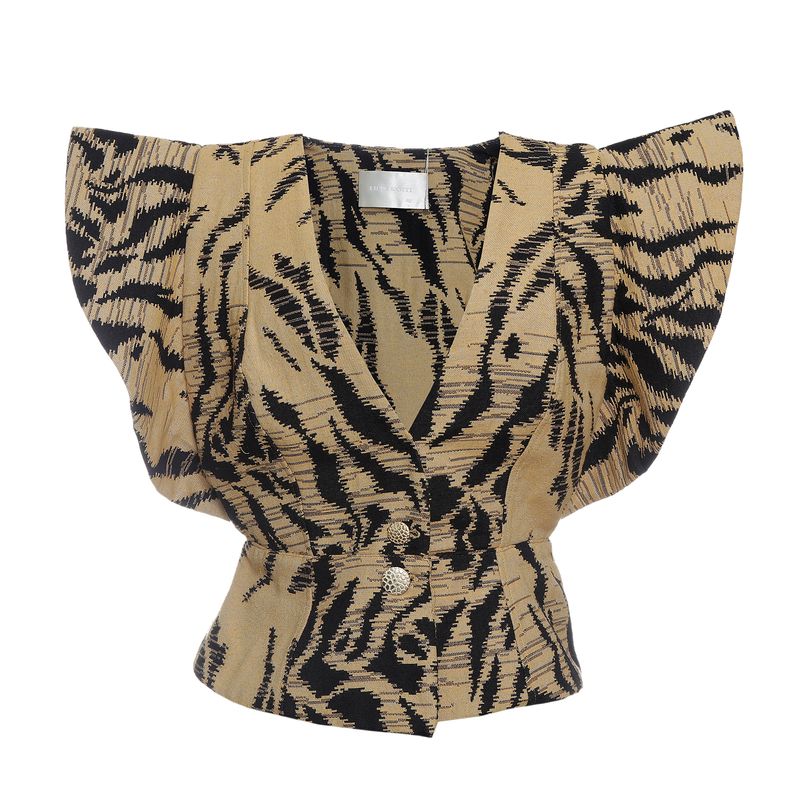 Blusa-Lilly-Sarti-Jacquard-Animal-Print-