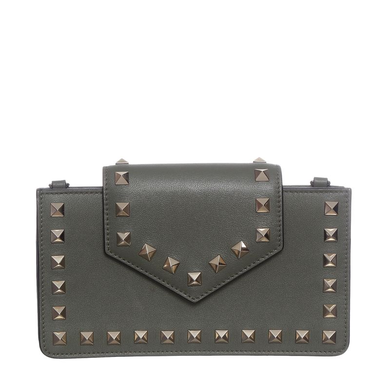 Bolsa-Valentino-Garavani-Rockstud-Couro-Verde