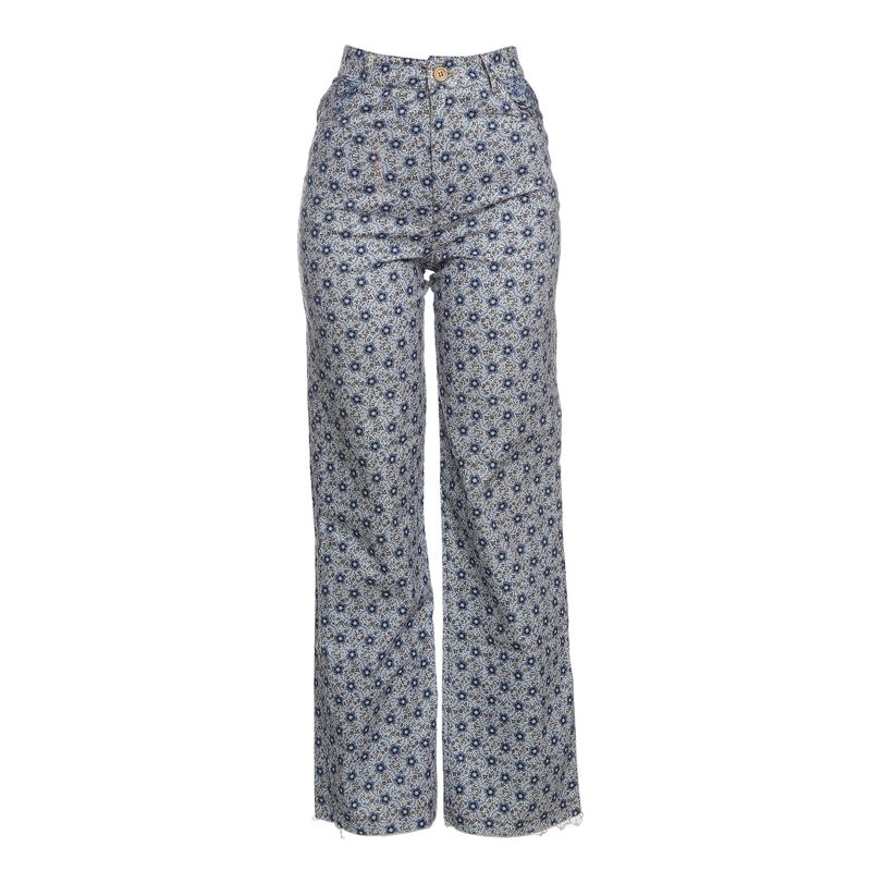 Calca-Allmost-Vintage-Estampada-Floral-Azul
