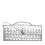 Bolsa-Bottega-Veneta-Andiamo-Intreciatto-Prateada