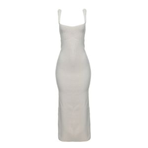 Vestido Aluf+ Anselmi Tricô Bege