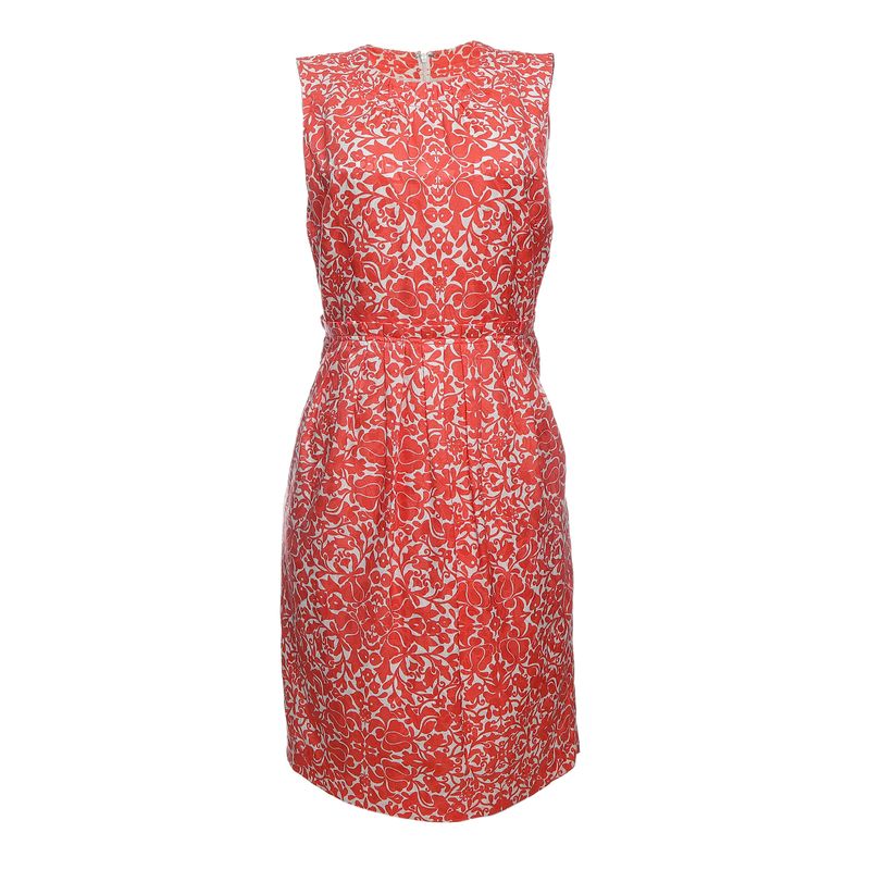 Vestido-Tory-Burch-Estampado-Vermelho