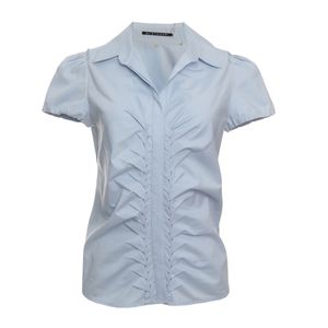 Blusa Elie Tahari Azul Clara
