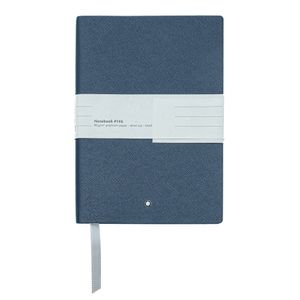 Caderno Montblanc Couro Azul