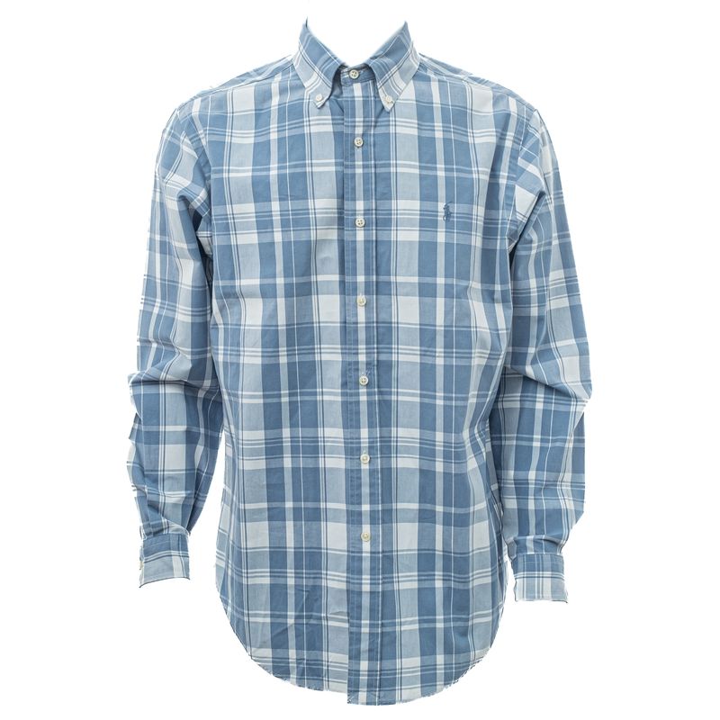 Camisa-Polo-Ralph-Lauren-Xadrez-Azul