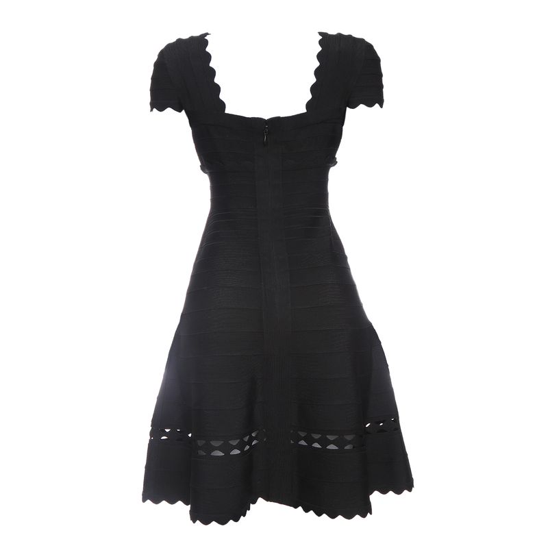 Vestido-Herve-Leger-Bandagem-Preto