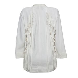 Kimono Nk + Bi.sa Franjas Branco