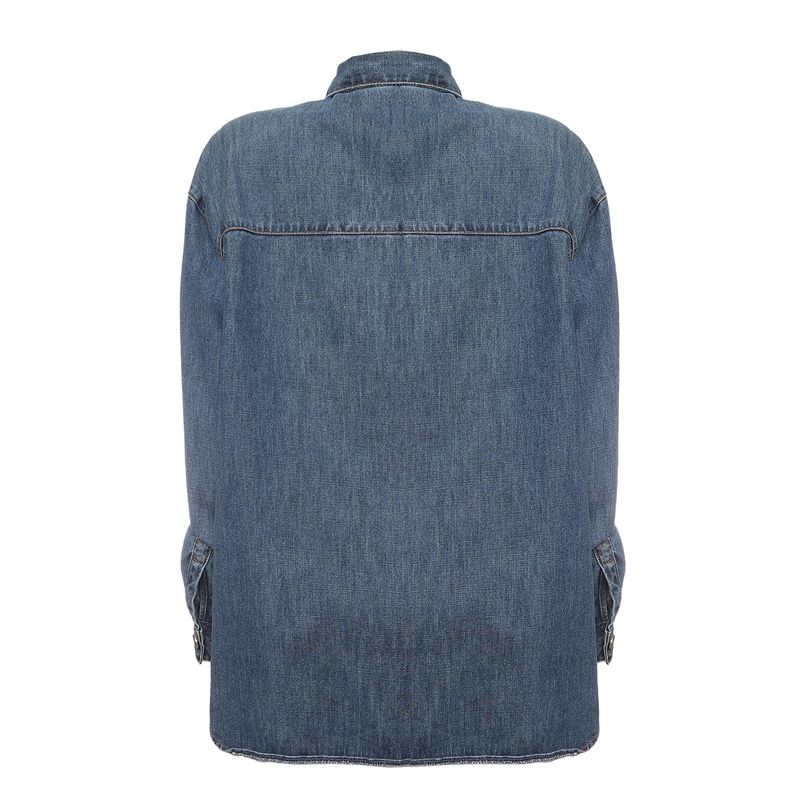 Jaqueta-Framed-Jeans-Bordado-Flor