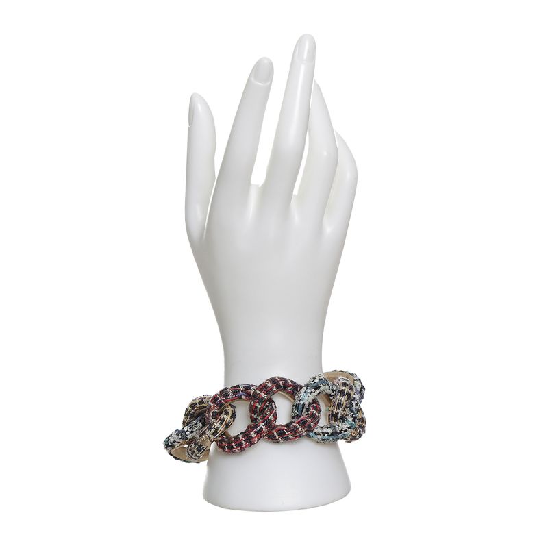 Pulseira-Chanel-Tweed-Azul